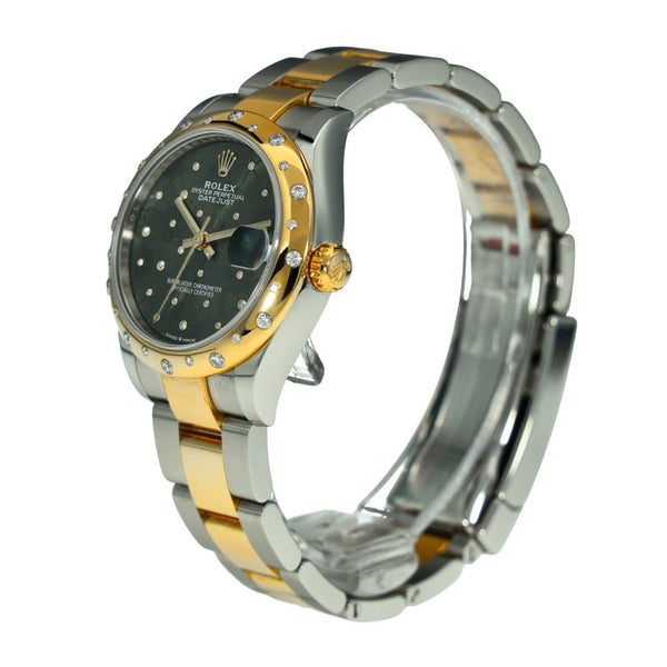 Datejust 31 278343RBR – Green Floral Diamond Dial – 2023