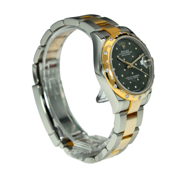 Datejust 31 278343RBR – Green Floral Diamond Dial – 2023