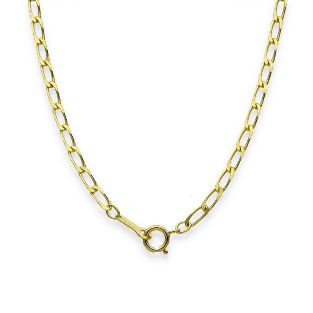 9ct Yellow Gold Diamond Heart Pendant & Necklace - 18" - 5.1g