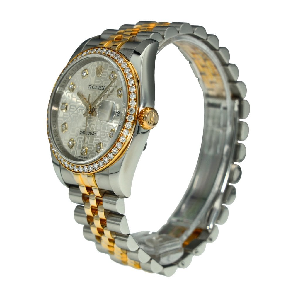 Datejust 116243 – Silver Jubilee Dial - Diamond Bezel – 2011