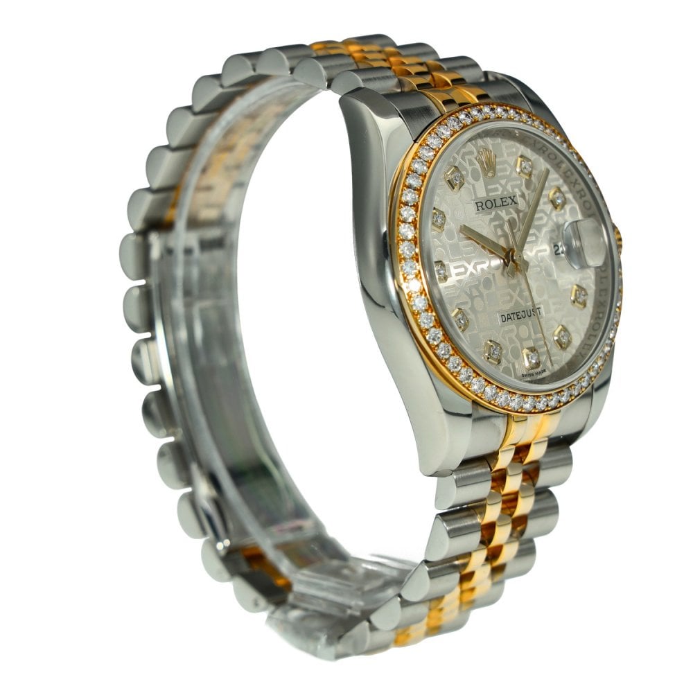 Datejust 116243 – Silver Jubilee Dial - Diamond Bezel – 2011