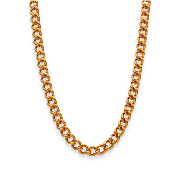 9ct Rose Gold Albert Chain - 25" - 46.9g