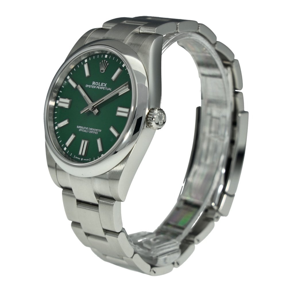 Oyster Perpetual 124300 - Green Dial - 2021