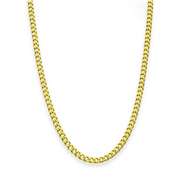 9ct Yellow Gold Fine Curb Chain - 24" - 5.4g