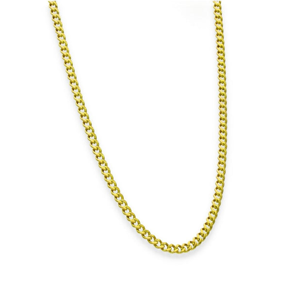 9ct Yellow Gold Fine Curb Chain - 24" - 5.4g
