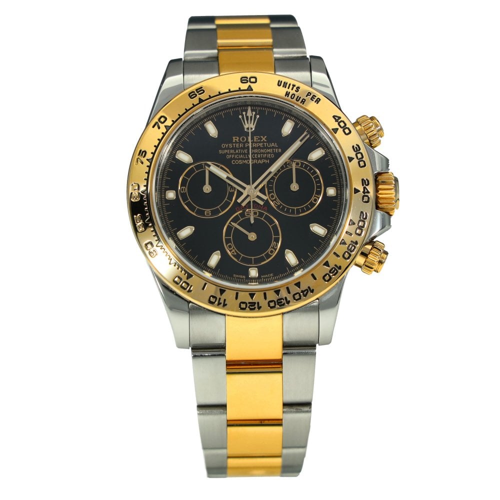 Daytona 116503 - Black Dial - Steel & Gold - 2017