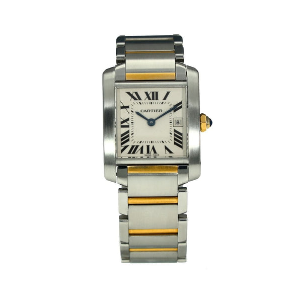 Tank Française 2465 - Cream Roman Dial - Steel & Gold - 2007