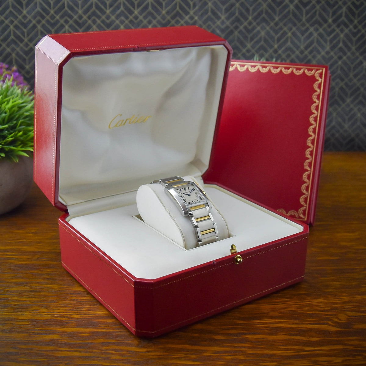 Tank Française 2465 - Cream Roman Dial - Steel & Gold - 2007