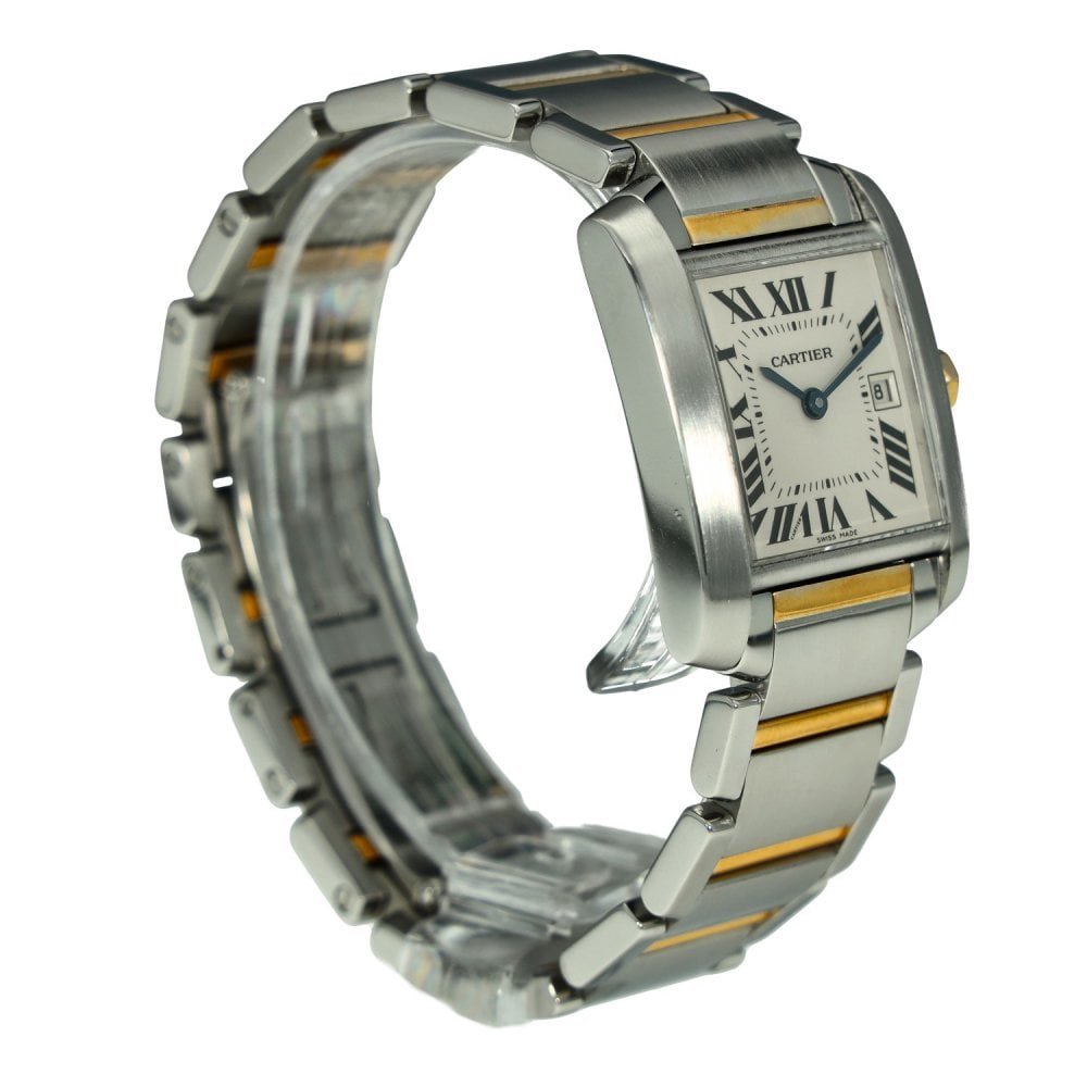 Tank Française 2465 - Cream Roman Dial - Steel & Gold - 2007