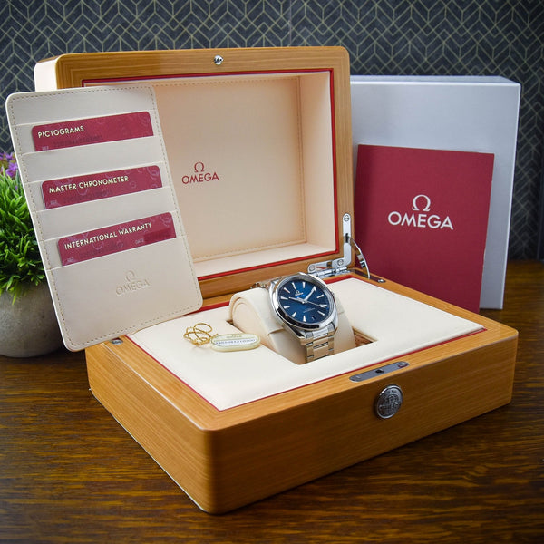 Seamaster Aqua Terra 220.10.41.21.03.001 - Blue Teak Dial - 2022