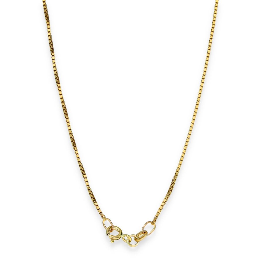 9ct Yellow Gold Round Virgo Pendant & Necklace - 18" - 4.9g