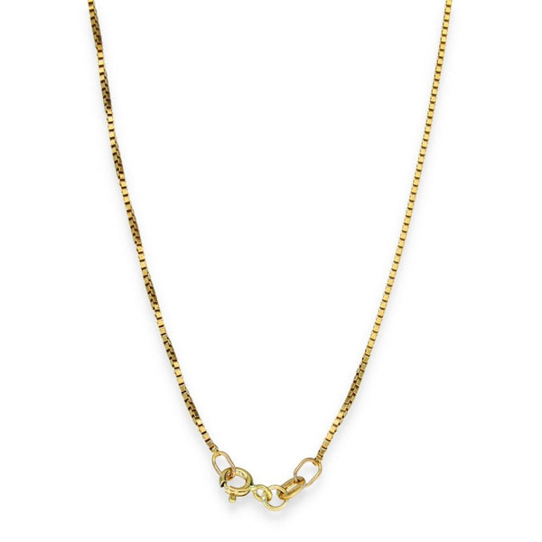 9ct Yellow Gold Round Virgo Pendant & Necklace - 18" - 4.9g