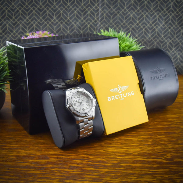 Superocean A17390 – Silver Concentric Dial – 2008