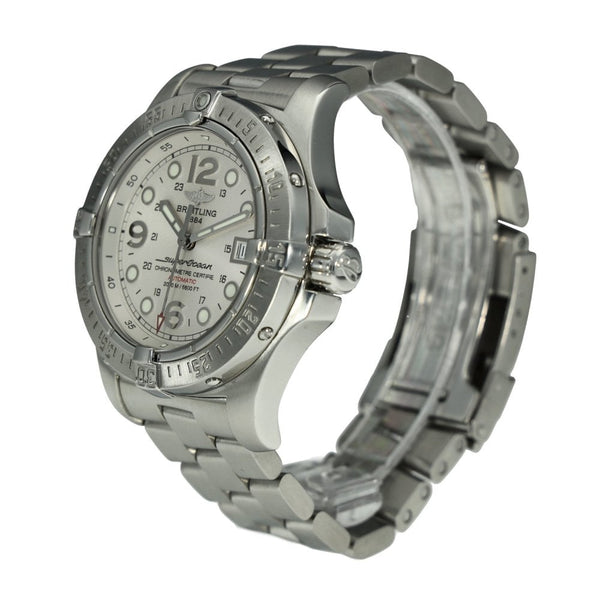 Superocean A17390 – Silver Concentric Dial – 2008