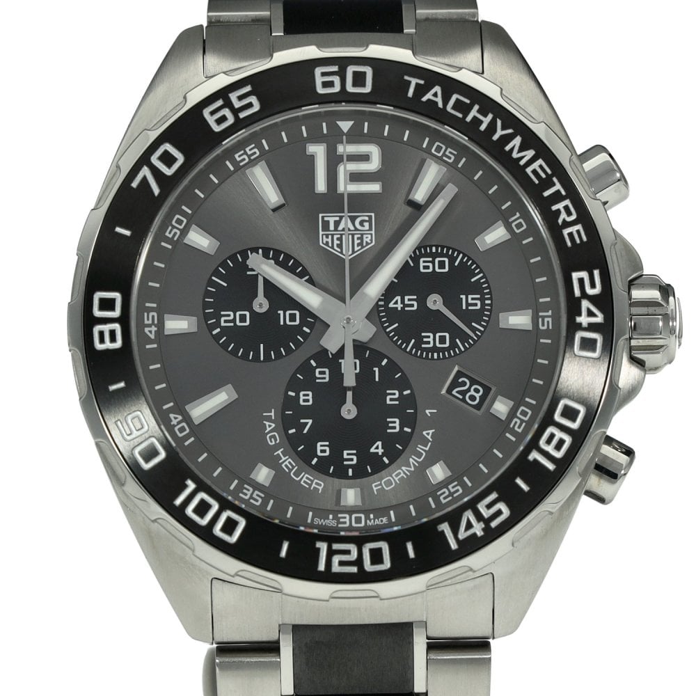 Formula 1 CAZ1011 - Grey Dial - Steel Bracelet - 2019