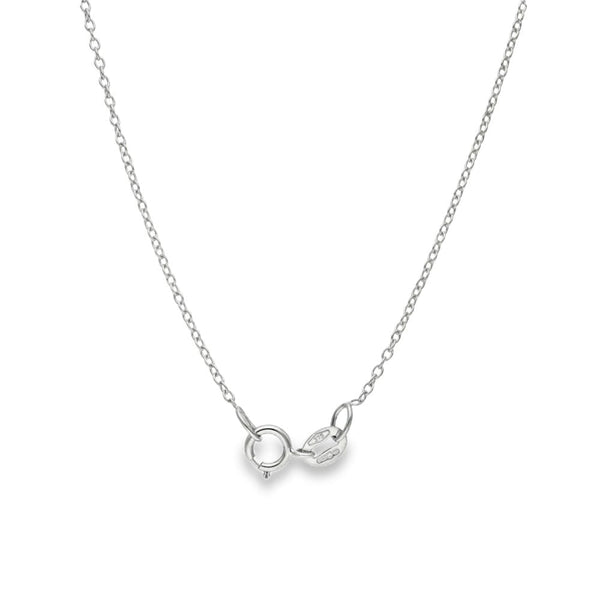 0.50ct White Gold Pear-Cut Diamond Pendant & Chain - D/E/VS1