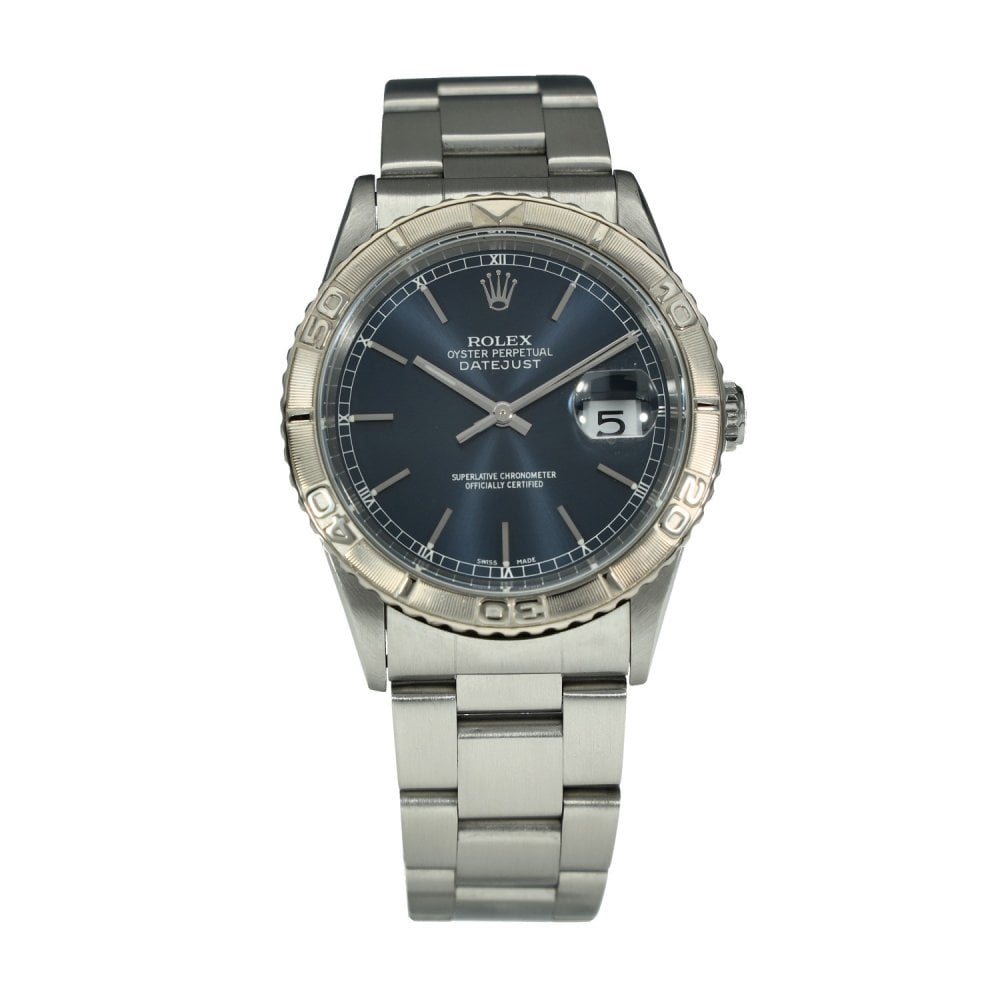 Datejust Turn-O-Graph 16264 – Blue Baton Dial – 2001