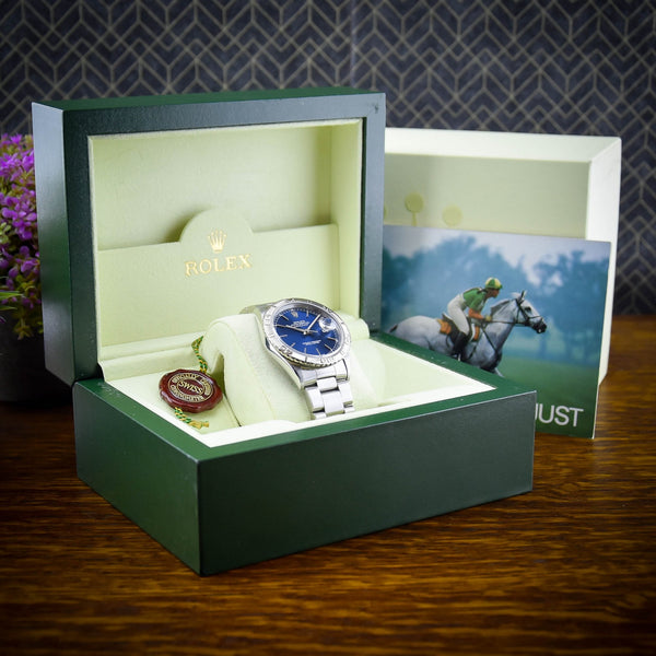 Datejust Turn-O-Graph 16264 – Blue Baton Dial – 2001