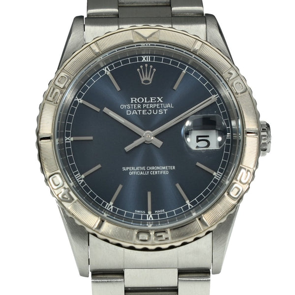 Datejust Turn-O-Graph 16264 – Blue Baton Dial – 2001