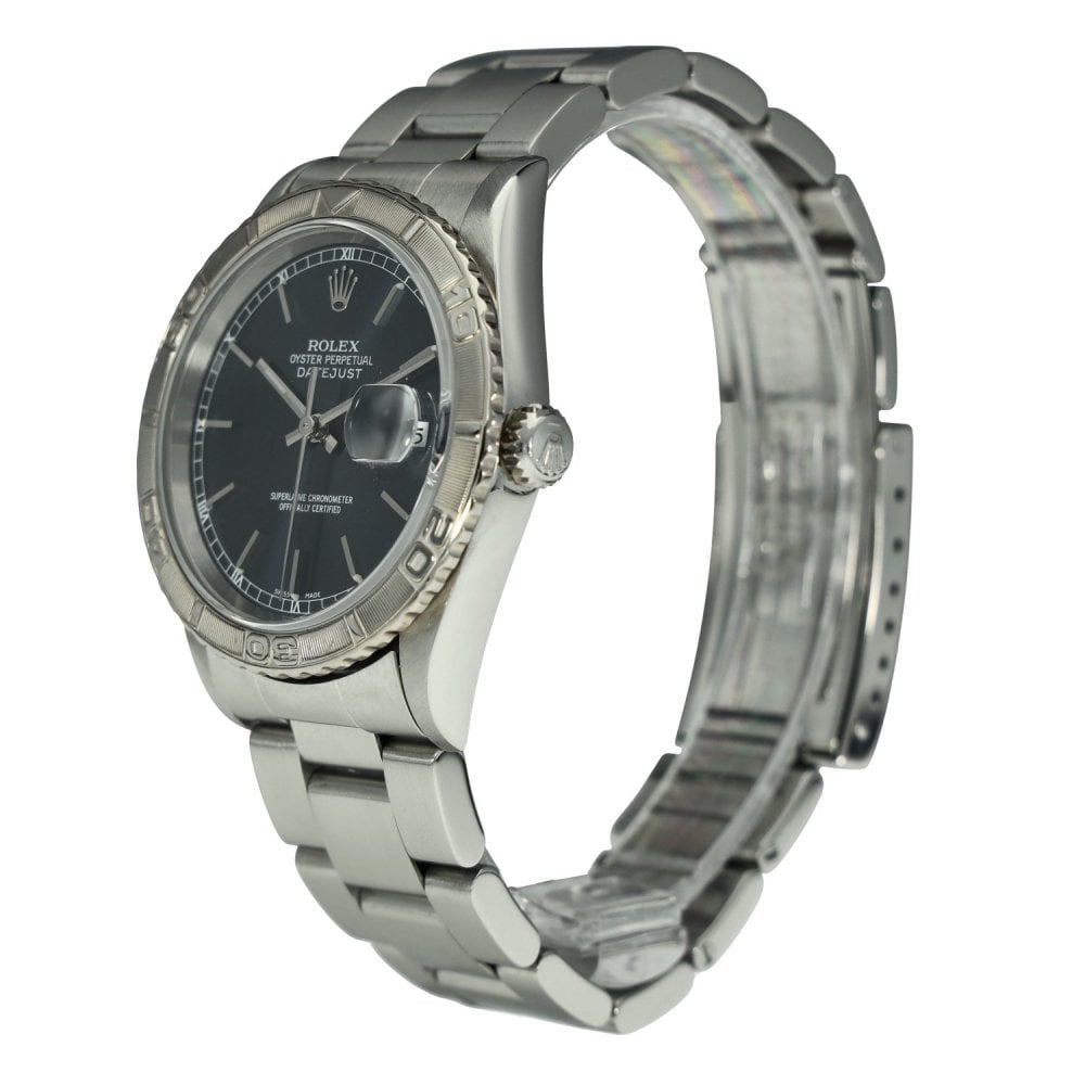 Datejust Turn-O-Graph 16264 – Blue Baton Dial – 2001