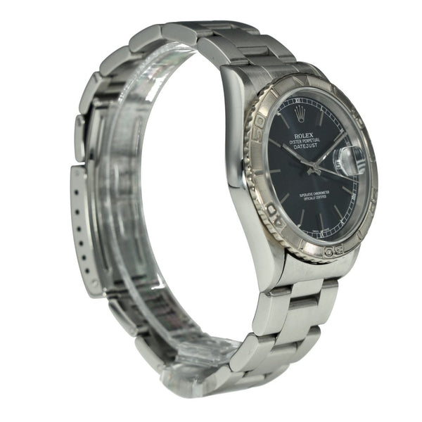 Datejust Turn-O-Graph 16264 – Blue Baton Dial – 2001