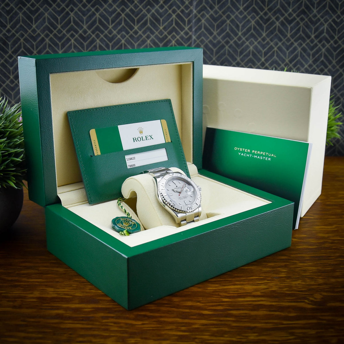 Yacht-Master 116622 – Platinum Dial – 2015