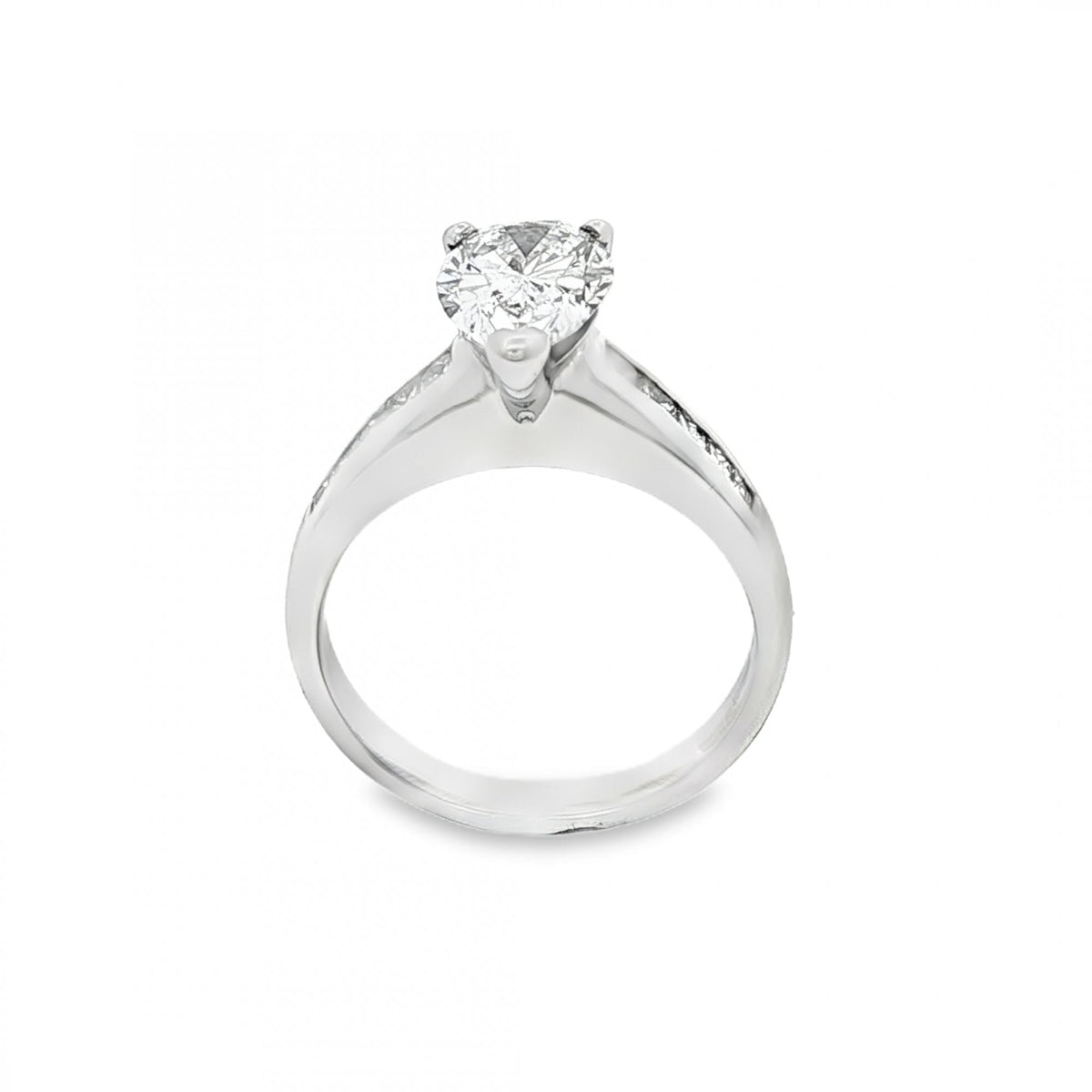 950 Platinum Pear-Cut Engagement Ring - Size I½ - 1.60ct