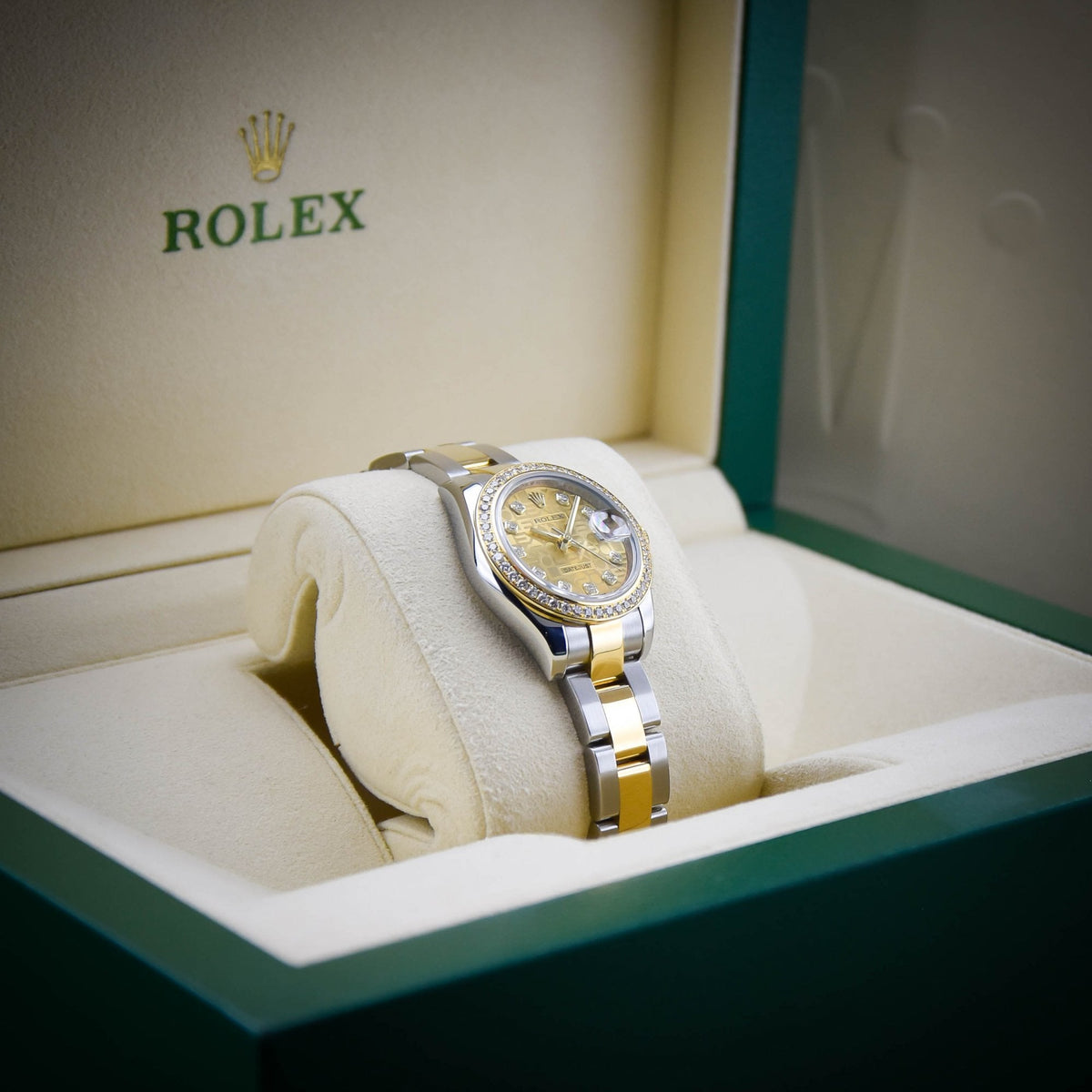 Lady-Datejust 179383 – Diamond Bezel & Dial – 2016