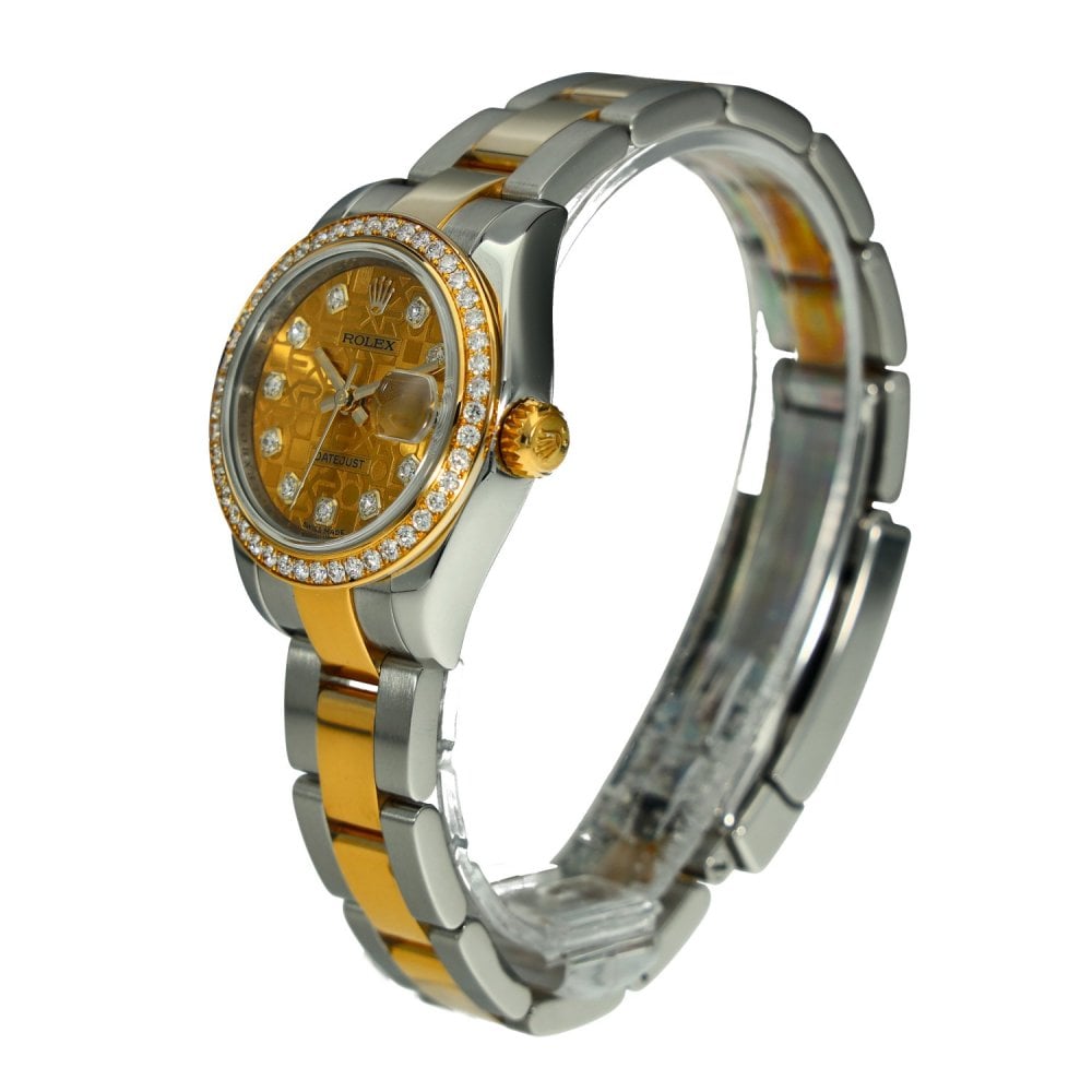 Lady-Datejust 179383 – Diamond Bezel & Dial – 2016