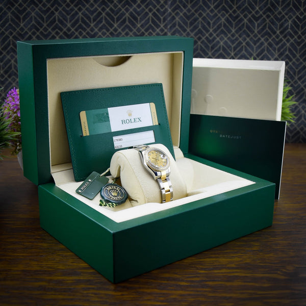 Lady-Datejust 179383 – Diamond Bezel & Dial – 2016
