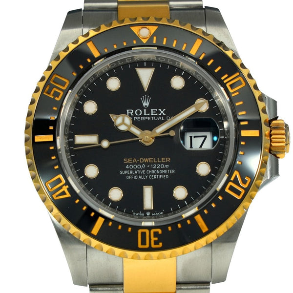 Sea-Dweller 126603 – Black Dial – Steel & Gold – 2023
