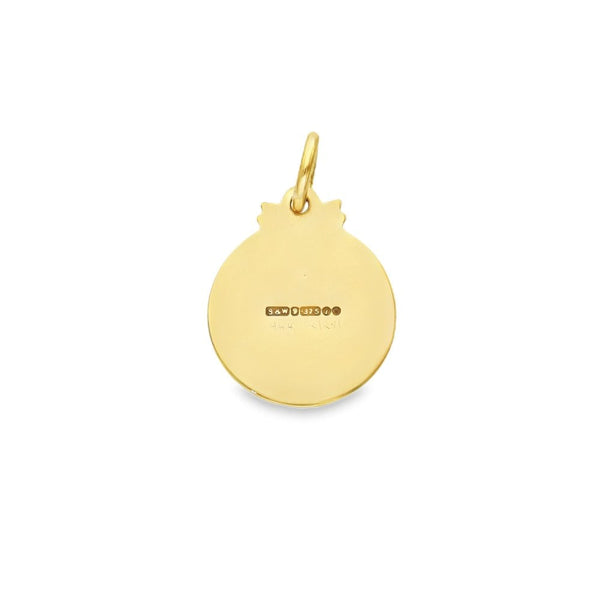 9ct Yellow Gold St. Christopher Pendant - 14x17x1.5mm - 1.8g