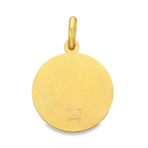 9ct Yellow Gold St. Christopher Pendant - 22x26x2mm - 5.6g