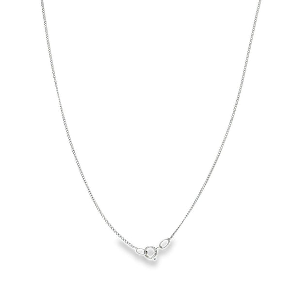 9ct Yellow & White Gold Diamond Cross Pendant & Necklace -0.37ct