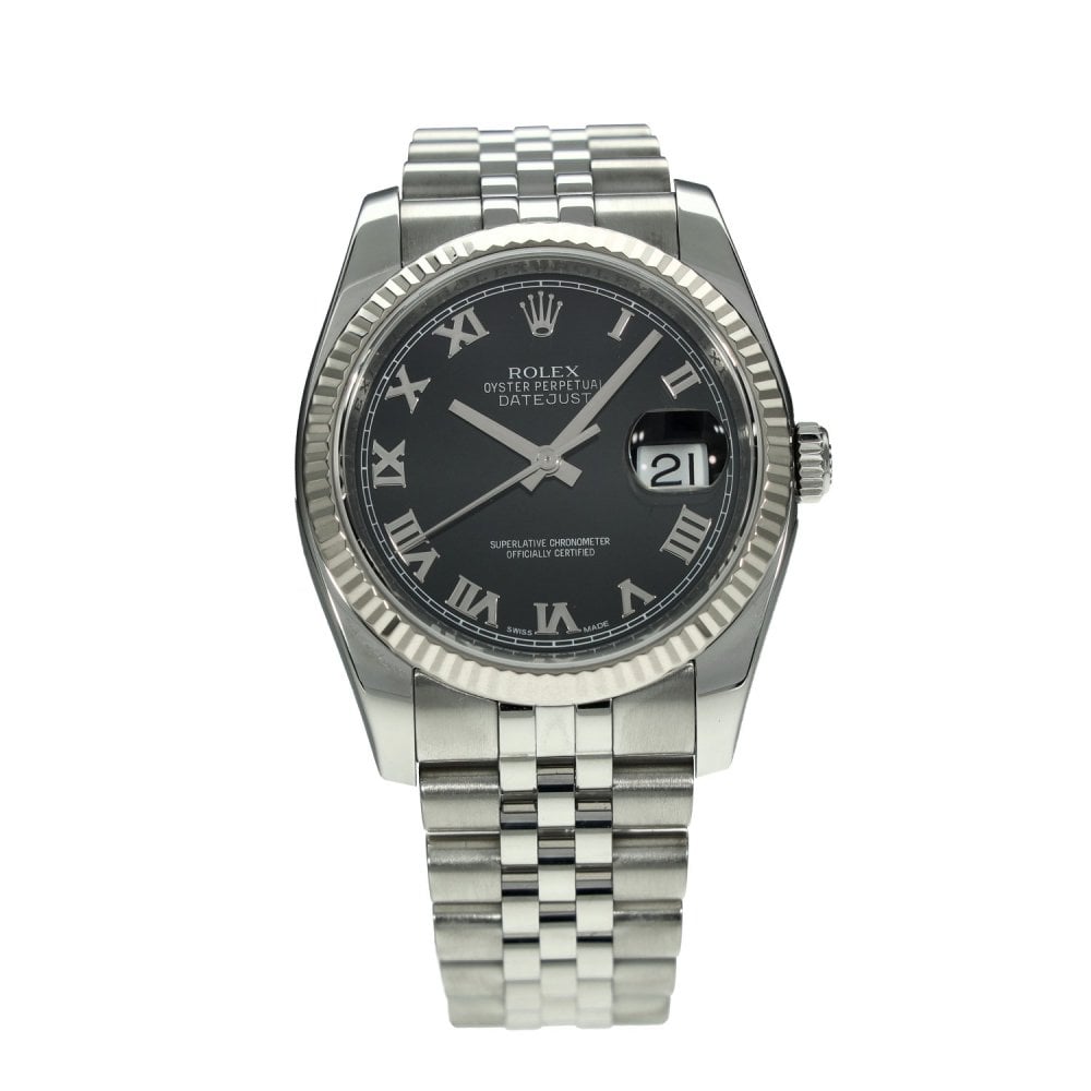 Datejust 116234 – Black Roman Numeral Dial - 2016