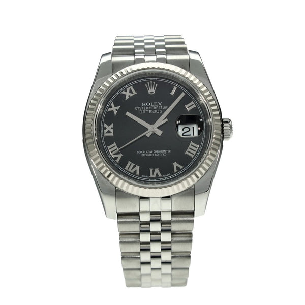 Datejust 116234 – Black Roman Numeral Dial - 2016