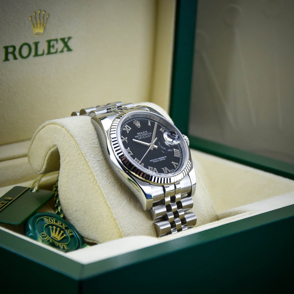 Datejust 116234 – Black Roman Numeral Dial - 2016