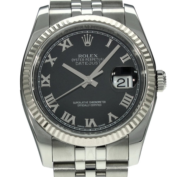 Datejust 116234 – Black Roman Numeral Dial - 2016