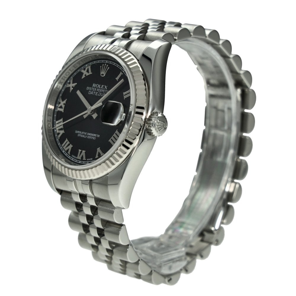 Datejust 116234 – Black Roman Numeral Dial - 2016