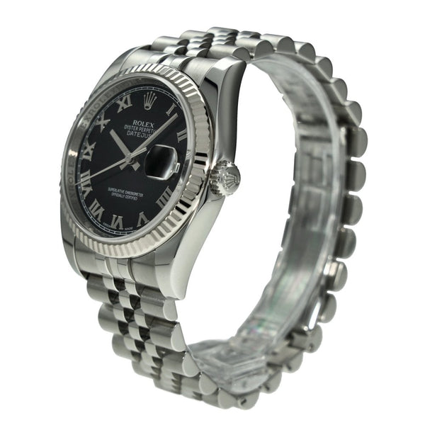 Datejust 116234 – Black Roman Numeral Dial - 2016