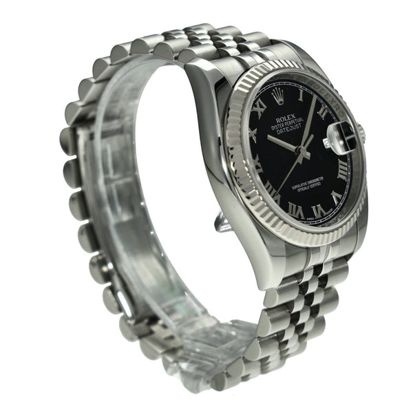 Datejust 116234 – Black Roman Numeral Dial - 2016