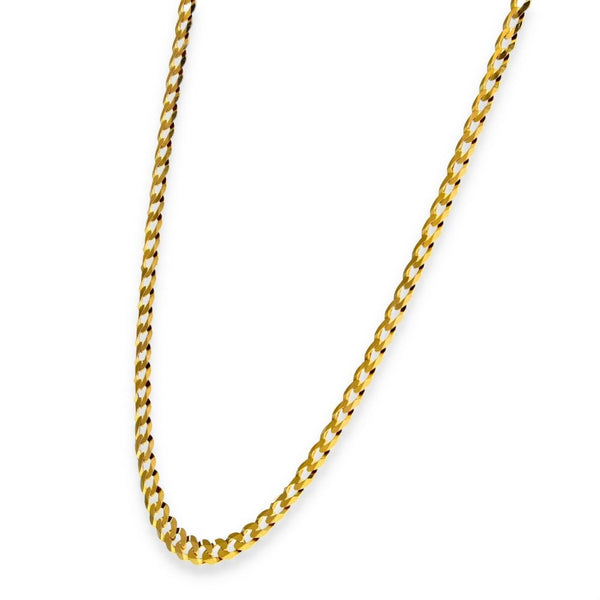 9ct Yellow Gold Curb Chain - 20" - 7.5g