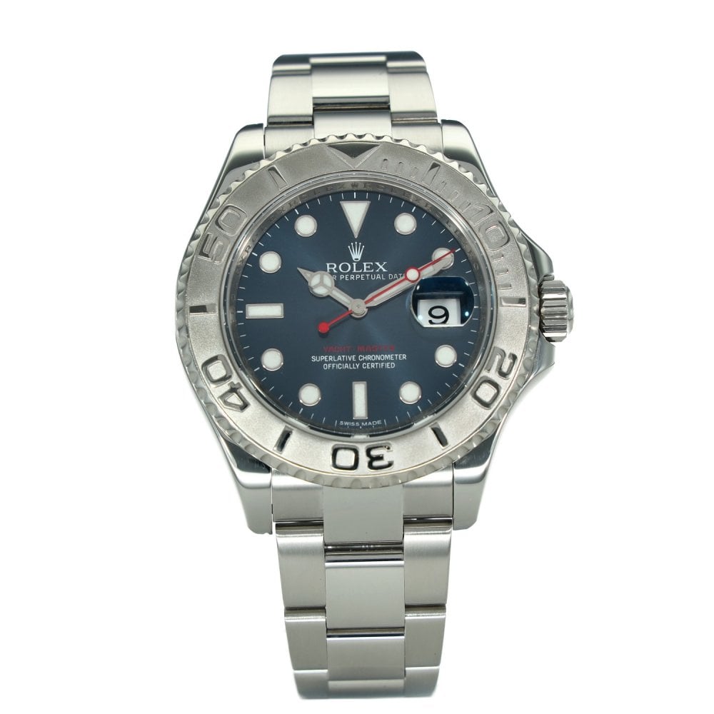 Yacht-Master 116622 – Blue Dial – Platinum Bezel – 2013