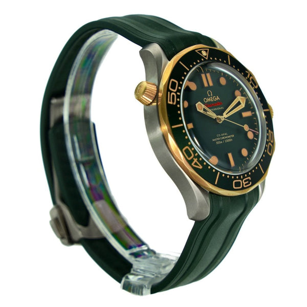 Seamaster 210.92.42.20.10.001 – Titanium & Rose Gold –Green Dial