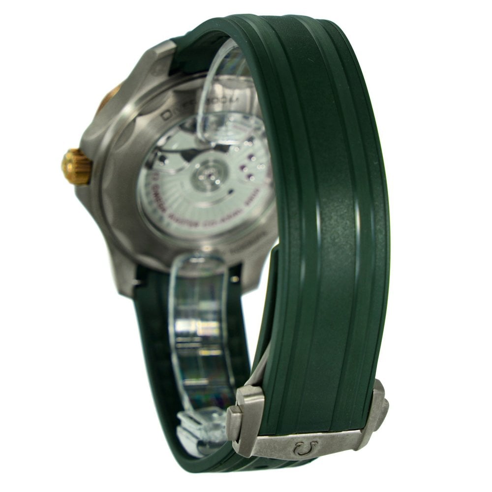Seamaster 210.92.42.20.10.001 – Titanium & Rose Gold –Green Dial