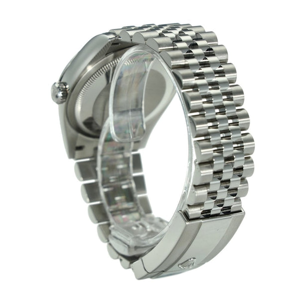 Datejust 126200 – Green Dial – Jubilee Bracelet – 2025