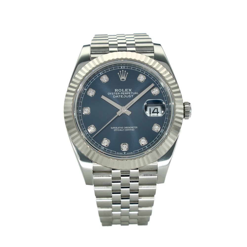 Datejust 41 126334 – Blue Diamond Dial – 2022