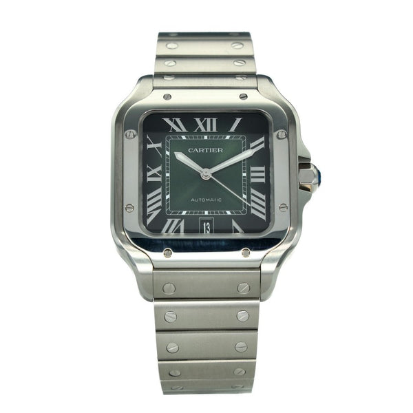 Santos WSSA0062 – Green Dial – Spare Strap – 2025