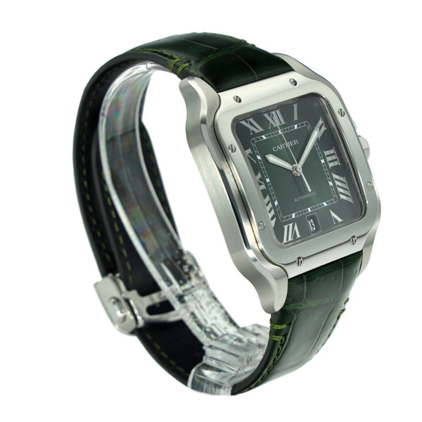 Santos WSSA0062 – Green Dial – Spare Strap – 2025