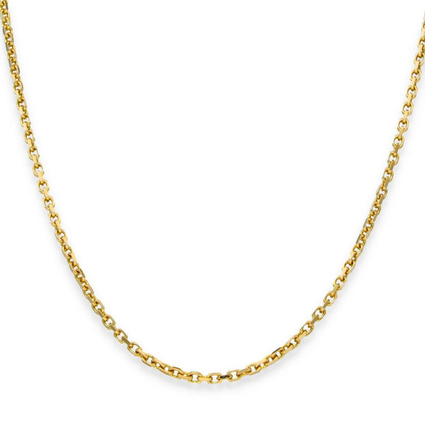 9ct Yellow Gold Fine Trace Chain - 20" - 5.8g